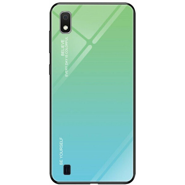 

Чехол-накладка TOTO Glass Case Gradient для Samsung Galaxy A10 (A105) Turquoise