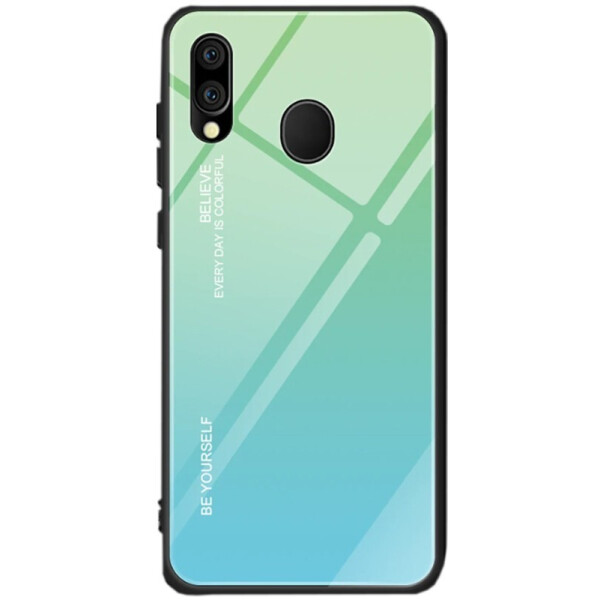 

Чехол-накладка TOTO Glass Case Gradient для Samsung Galaxy M20 (M205) Turquoise
