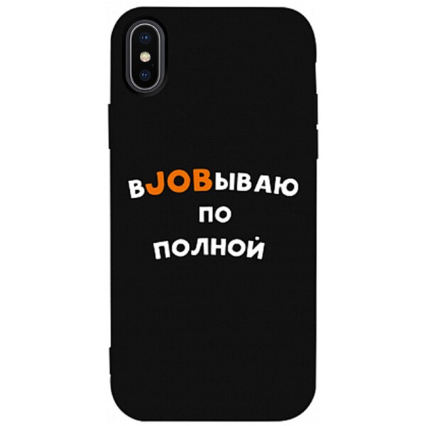 

Чехол-накладка TOTO Matt Tpu 2mm Print Case Apple iPhone X/XS #21 Job Black