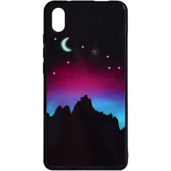 

Чехол-накладка TOTO Night Light Print Glass Case для Xiaomi Redmi 7A Young Moon