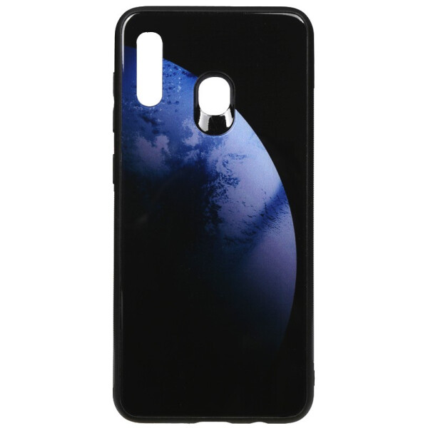 

Чехол-накладка TOTO Print Glass Space Case для Samsung Galaxy A20/A30 Dark Blue