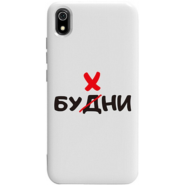 

Чехол-накладка TOTO Pure Tpu 2mm Print Case Xiaomi Redmi 7a #73 Buhni White