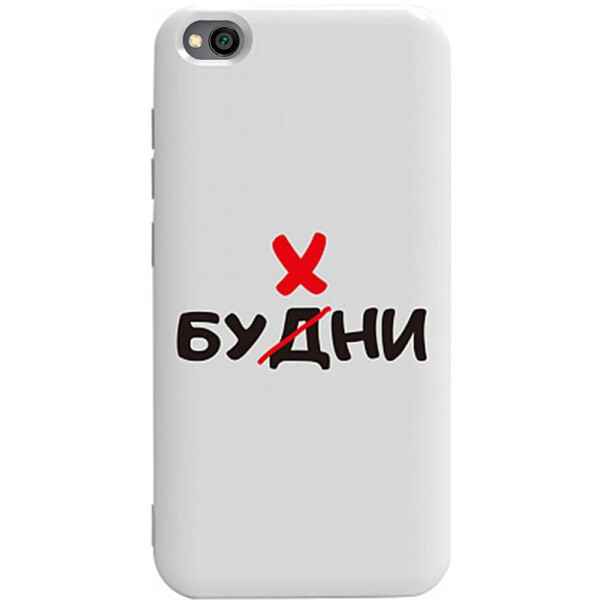

Чехол-накладка TOTO Pure Tpu 2mm Print Case Xiaomi Redmi Go #73 Buhni White