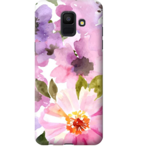 

Дизайнерский чехол Акварельные цветы для Samsung Galaxy A6 (2018) (665209)