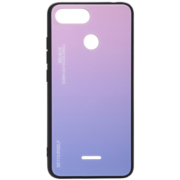 

Чехол-накладка TOTO Tempered Glass Phone Case Gradient для Xiaomi Redmi 6A Pink