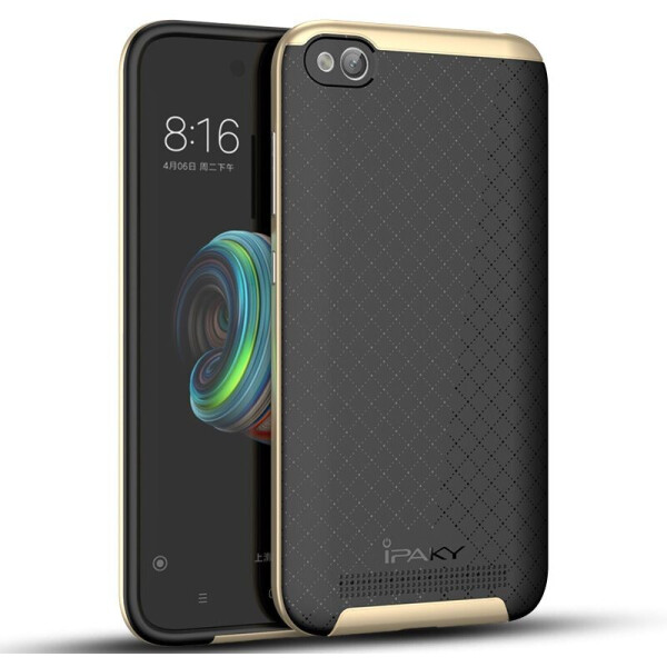 

Чехол-накладка Ipaky Bumblebee PC Frame with TPU Case Xiaomi Redmi 5A Gold