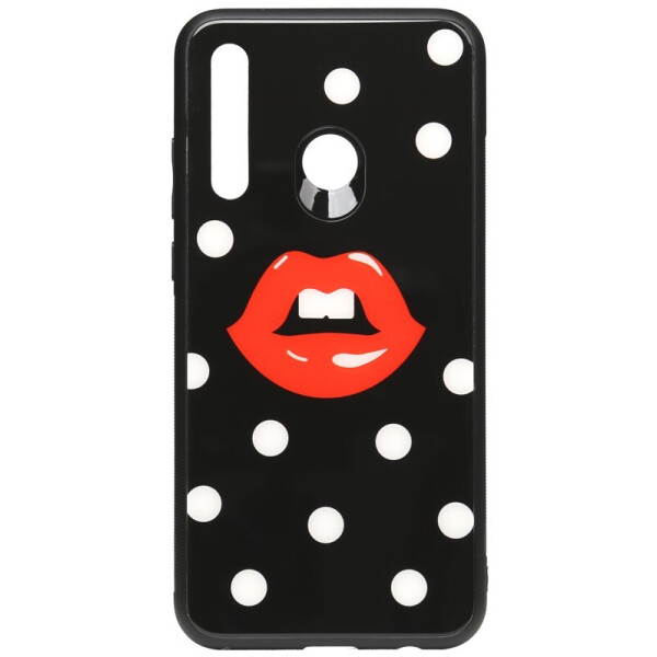 

Чехол-накладка TOTO Cartoon Print Glass Case для Huawei P Smart+ 2019 Red Lips