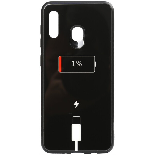 

Чехол-накладка TOTO Cartoon Print Glass Case для Huawei Y7 2019 Battery Charge