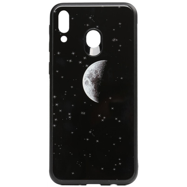 

Чехол-накладка TOTO Cartoon Print Glass Case для Samsung Galaxy M20 Starry Sky
