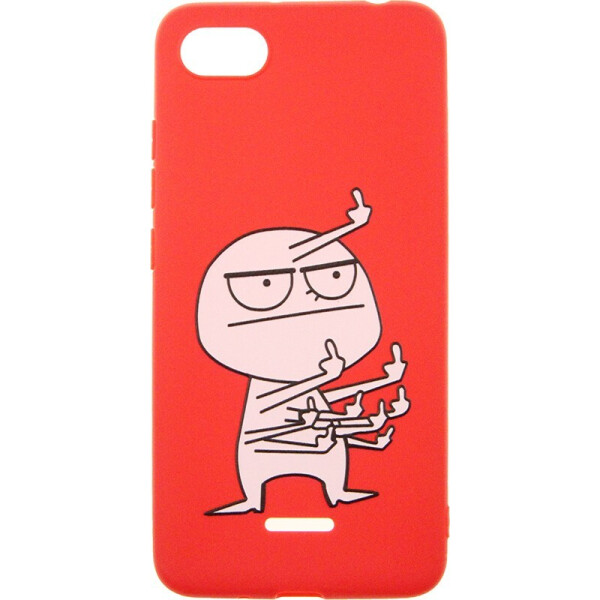 

Чехол-накладка TOTO Cartoon Soft Silicone TPU Case Xiaomi Redmi 6A FK9 Red