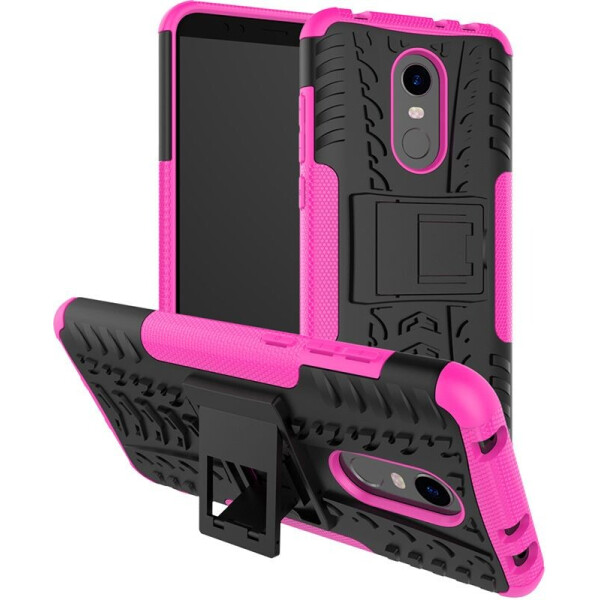 

Чехол-накладка TOTO Dazzle kickstand 2 in 1 phone case для Xiaomi Redmi 5 Pink