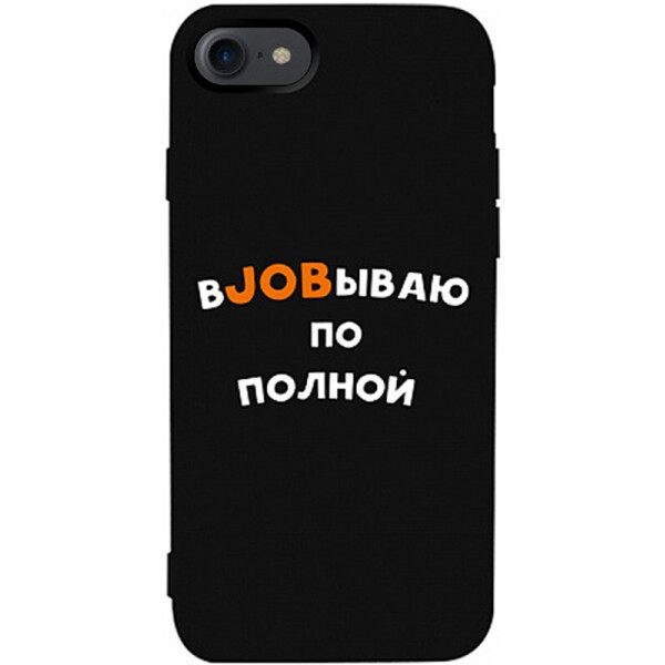 

Чехол-накладка TOTO Matt Tpu 2mm Print Case Apple iPhone 7/8 #21 Job Black