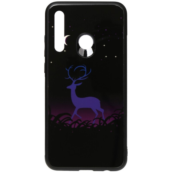 

Чехол-накладка TOTO Night Light Print Glass Case для Huawei P Smart+ 2019 Deer