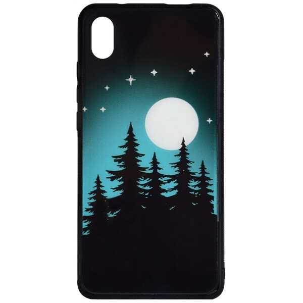 

Чехол-накладка TOTO Night Light Print Glass Case для Xiaomi Redmi 7A Full Moon