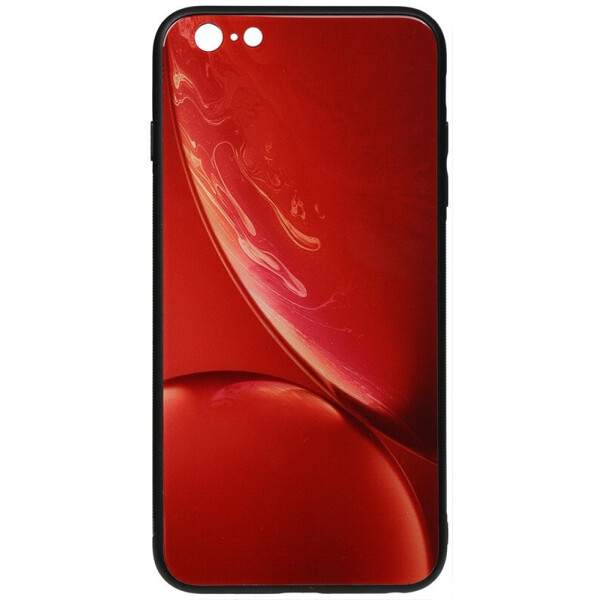 

Чехол-накладка TOTO Print Glass Space Case для Apple iPhone 6 Plus/6S Plus Red