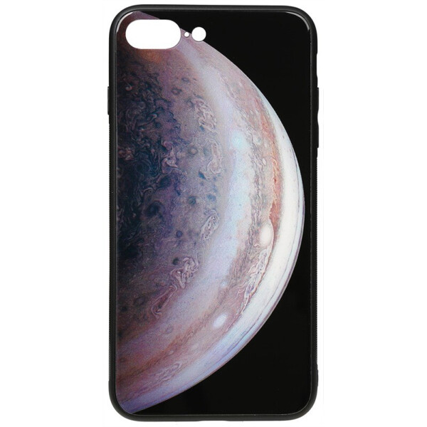 

Чехол-накладка TOTO Print Glass Space Case для Apple iPhone 7 Plus/8 Plus Grey
