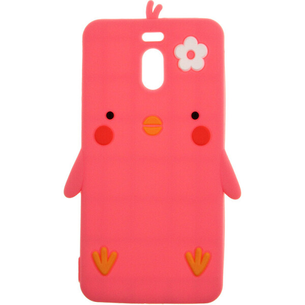 

Чехол-накладка TOTO Silicon Сartoon Network Chicken Case Meizu M6 Note Red