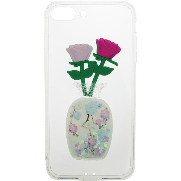

Чехол-накладка TOTO TPU Fluffy Case для iPhone 7 Plus /8 Plus Rose Flower Pink