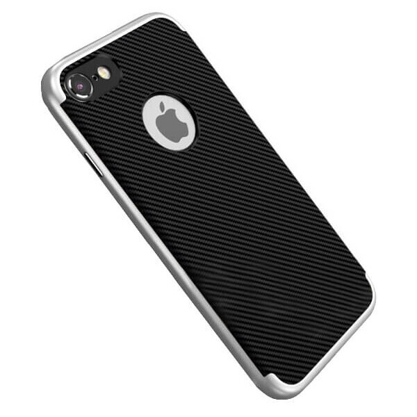 

Чехол-накладка DUZHI 2 in1 Hybrid Combo Mobile Phone Case iPhone 7 Silver