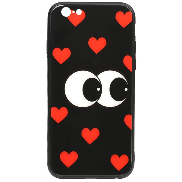 

Чехол-накладка TOTO Cartoon Print Glass Case для Apple iPhone 6/6s Just Eatit