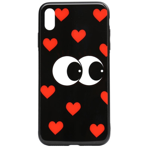 

Чехол-накладка TOTO Cartoon Print Glass Case для Apple iPhone X/Xs Just Eatit
