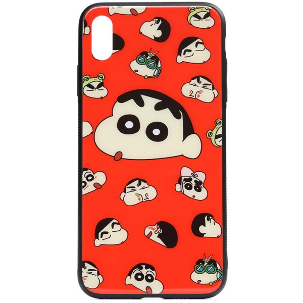

Чехол-накладка TOTO Cartoon Print Glass Case для Apple iPhone Xs Max A monkey