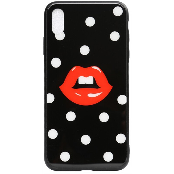 

Чехол-накладка TOTO Cartoon Print Glass Case для Apple iPhone Xs Max Red Lips