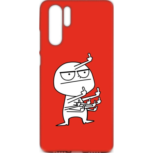 

Чехол-накладка TOTO Cartoon Soft Silicone TPU Case Huawei P30 Pro FK9 Red