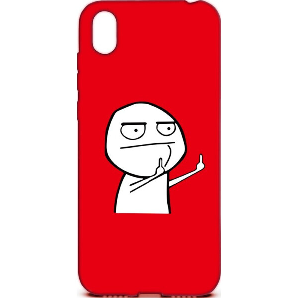 

Чехол-накладка TOTO Cartoon Soft Silicone TPU Case Huawei Y5 2019 FK2 Red