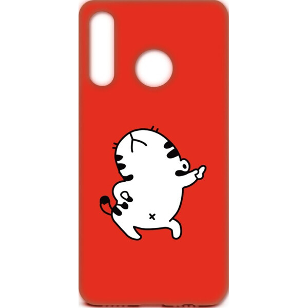 

Чехол-накладка TOTO Cartoon Soft Silicone TPU Case Huawei Y7 2019 Cat Red