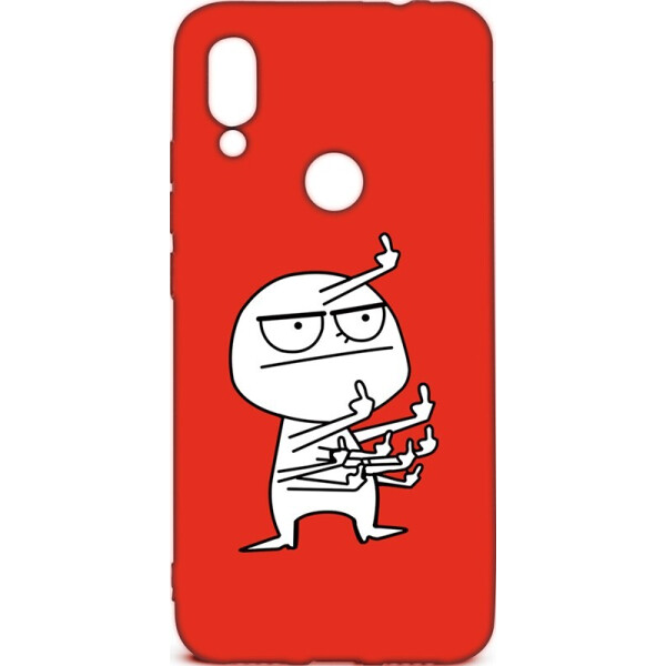

Чехол-накладка TOTO Cartoon Soft Silicone TPU Case Xiaomi Redmi 7 FK9 Red