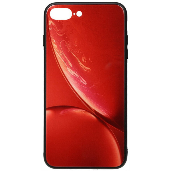 

Чехол-накладка TOTO Print Glass Space Case для Apple iPhone 7 Plus/8 Plus Red