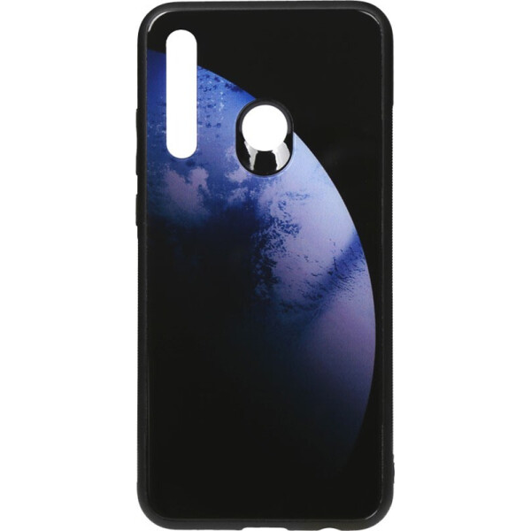 

Чехол-накладка TOTO Print Glass Space Case для Huawei P Smart+ 2019 Dark Blue
