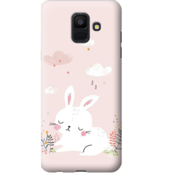 

Дизайнерский чехол Зайка для Samsung Galaxy A6 (2018) (665354)