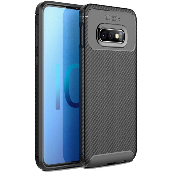 

Чехол-накладка TOTO TPU Carbon Fiber 1,5mm Case Samsung Galaxy S10e Black