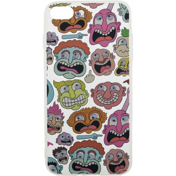 

Чехол-накладка TOTO TPU plusPC Case Eye для IPhone 7 Plus/8 Plus Face Transparent