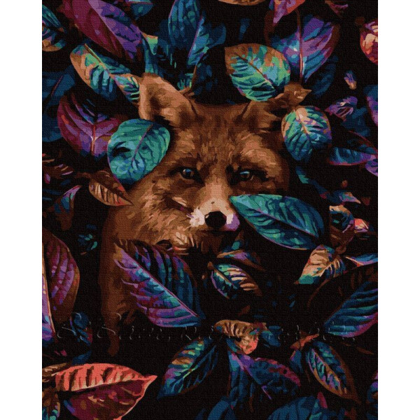 

Картина По Номерам. Brushme "взгляд Лисы" Gx35635