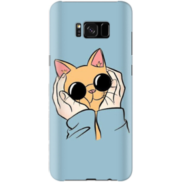 

Дизайнерский чехол Кот в очках для Samsung G950 Galaxy S8 (664760)