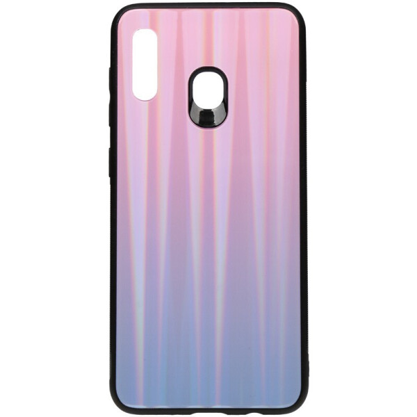 

Чехол-накладка TOTO Aurora Print Glass Case для Samsung Galaxy A20/A30 Lilac