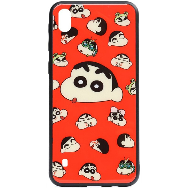 

Чехол-накладка TOTO Cartoon Print Glass Case для Samsung Galaxy A10 A monkey