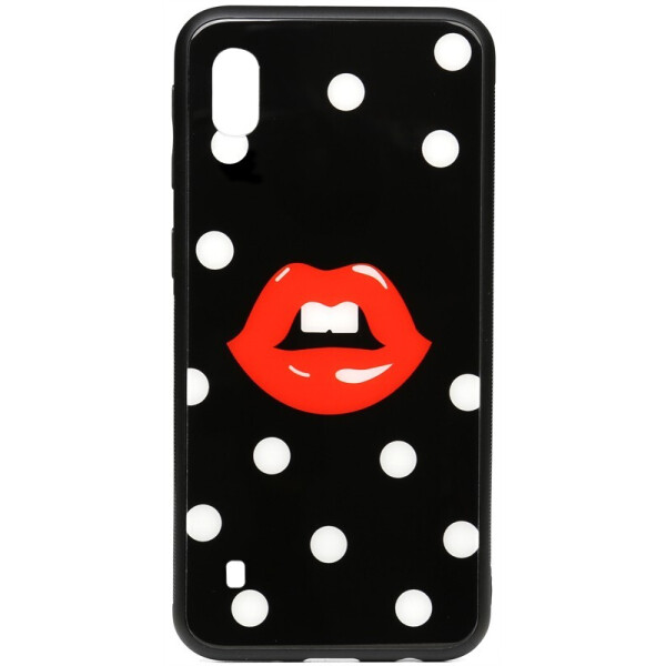 

Чехол-накладка TOTO Cartoon Print Glass Case для Samsung Galaxy A10 Red Lips
