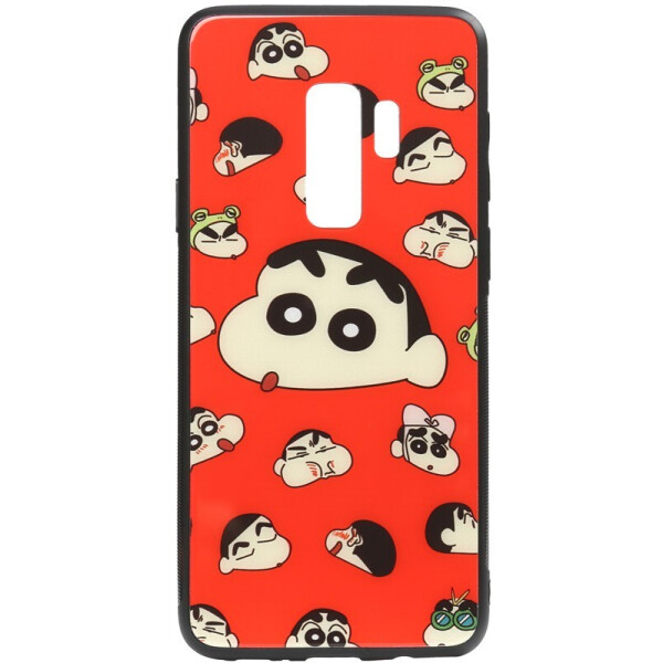 

Чехол-накладка TOTO Cartoon Print Glass Case для Samsung Galaxy S9+ A monkey