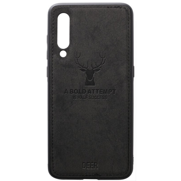 

Чехол-накладка TOTO Deer Shell With Leather Effect Case для Xiaomi Mi9 Black