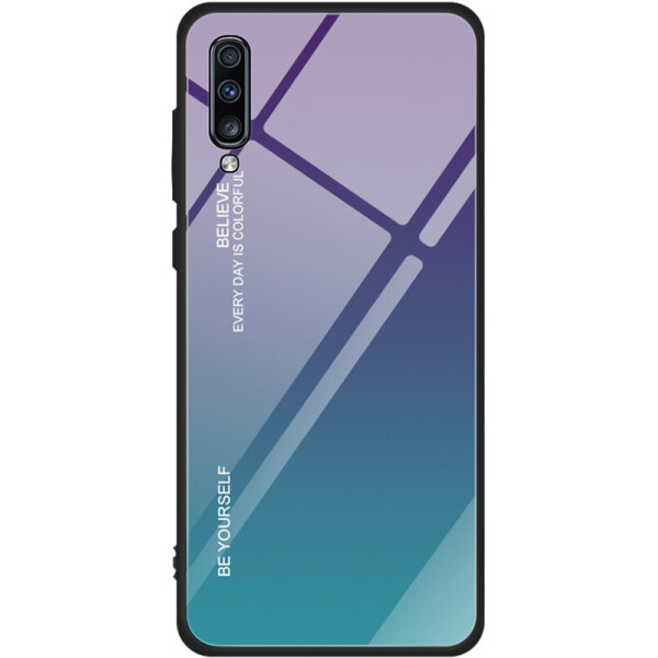 

Чехол-накладка TOTO Glass Case Gradient для Samsung Galaxy A70 (A705) Purple