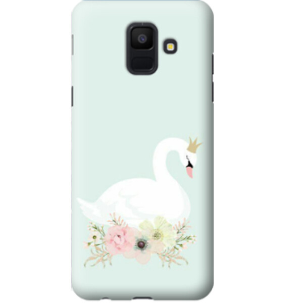 

Дизайнерский чехол Лебедь для Samsung Galaxy A6 (2018) (665366)