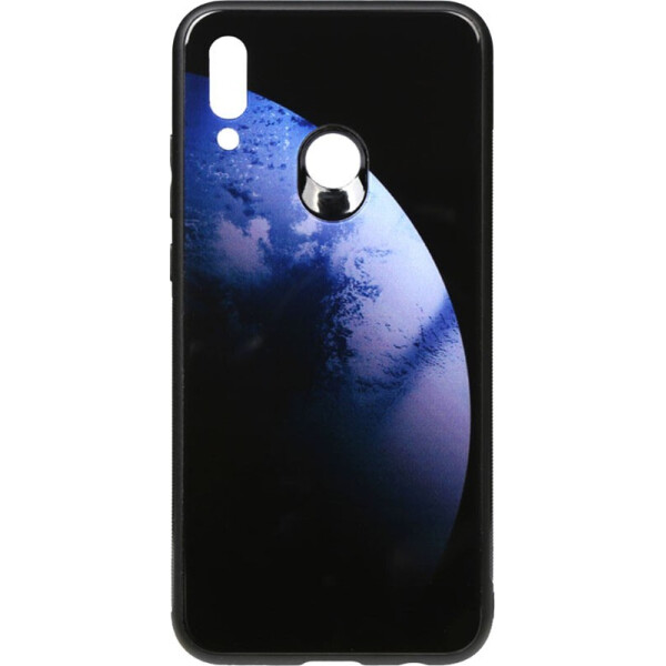 

Чехол-накладка TOTO Print Glass Space Case для Huawei P Smart 2019 Dark Blue