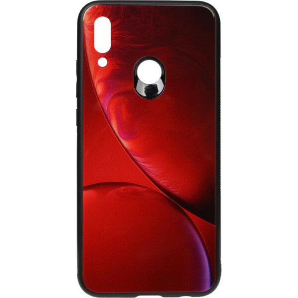 

Чехол-накладка TOTO Print Glass Space Case для Huawei P Smart 2019 Rubin Red