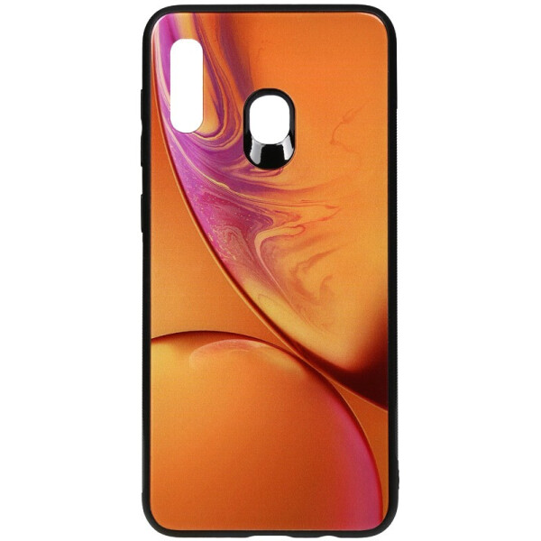 

Чехол-накладка TOTO Print Glass Space Case для Samsung Galaxy A20/A30 Yellow