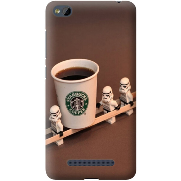 

Дизайнерский чехол Лего кофе для Xiaomi Redmi 4a (624158)