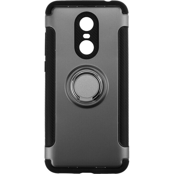 

Чехол-накладка TOTO TPU Case Ring series 2 in 1 Xiaomi Redmi 5 Plus Gray